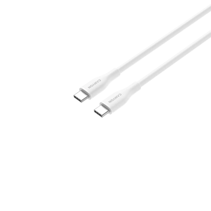 CANYON cable CC60SC10 C-C 60W 1m Silicon White - 1