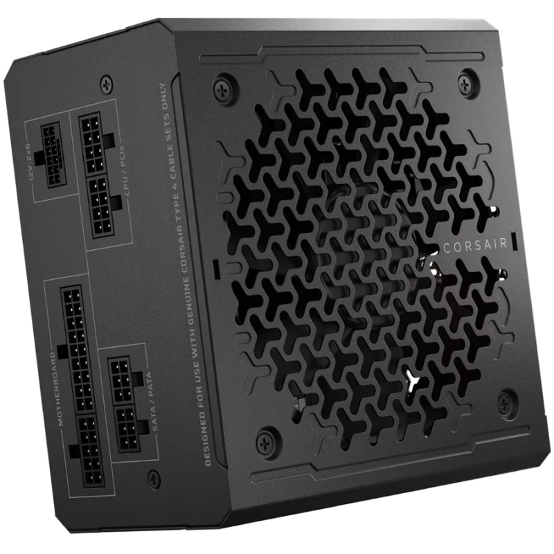CORSAIR RM650e, 650 Watt, ATX 3.1, PCIe 5.1, Cybenetics GOLD Certified, Fully Modular - 1