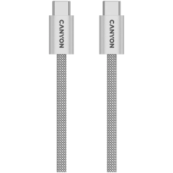CANYON cable OnWire 60MG C-C 60W Magnet Braided 1m Light Grey - 1