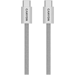 CANYON cable OnWire 60MG C-C 60W Magnet Braided 1m Light Grey - 1