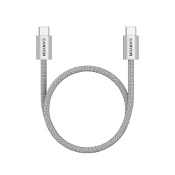 CANYON cable OnWire 60MG C-C 60W Magnet Braided 1m Light Grey - 4
