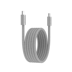 CANYON cable OnWire 60MG C-C 60W Magnet Braided 1m Light Grey - 5
