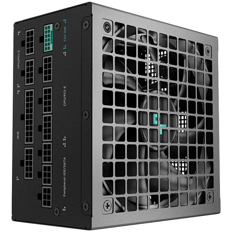 DeepCool Gamer Storm, PN1000-M, 1000W, 80 Plus GOLD, ATX12V V3.1, Japanese Capacitors, Fully Modular, Black Sleeved Cables, Hydr