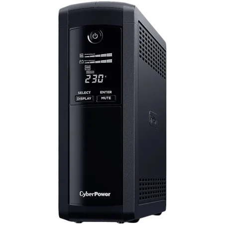 CyberPower UPS AVR, 1600VA/960W, Line-Interactive, LCD display, 4x Schuko, Runtime at 480W ( min ):11, Surge and Spike protectio