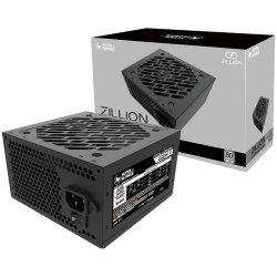 Super Flower Zillion DW White 650W ATX 2.4, 80 Plus White, Flat Black Cables, 120mm Fan, 140mmx150mmx86mm, 2 Year Warranty - 1