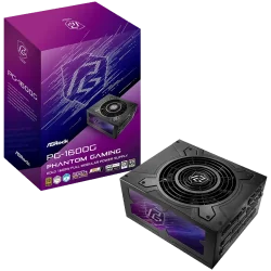 Asrock PG-1600G, 1600W, 80 Plus Gold, Fully Modular PSU, Japanese Capacitors, 2x EPS 12V CPU(4+4pin), 2x PCIe5.1 (12+4pin), 8x P