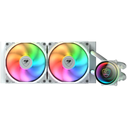 COUGAR POSEIDON ELITE ARGB 240 White AiO Liquid Watercooling - 1