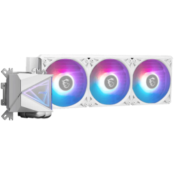 MSI MAG CORELIQUID I360 WHITE, 3x 120mm ARGB Fans, Aluminium Radiator, Loop Dynamic Bearing, Intel LGA 1150/1151/1155/1156/1200/