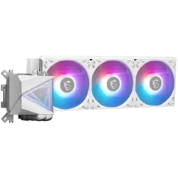 MSI MAG CORELIQUID I360 WHITE, 3x 120mm ARGB Fans, Aluminium Radiator, Loop Dynamic Bearing, Intel LGA 1150/1151/1155/1156/1200/