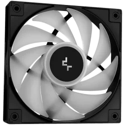 DeepCool LE360 V2, 360mm CPU Liquid Cooler, 3x120mm PWM ARGB Fans, ARGB block, Black, LGA1851/1700/1200/1151/1150/1155, AMD AM5/