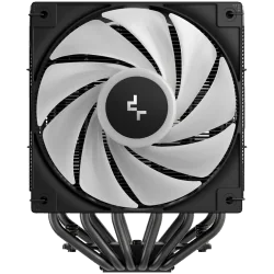 DeepCool AG620 BK ARGB V2, CPU Air Cooler, 2x120mm ARGB PWM Fan, Core Touch Technology 2.0, 6 Heatpipes, LGA1851/1700/1200/115x,