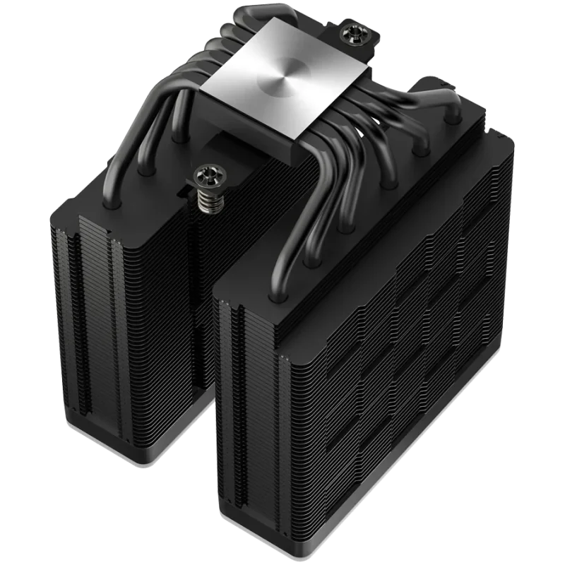 DeepCool AG620 BK ARGB V2, CPU Air Cooler, 2x120mm ARGB PWM Fan, Core Touch Technology 2.0, 6 Heatpipes, LGA1851/1700/1200/115x,