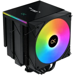 AK6 Dual Digital (Black, ARGB & Digital LED Panel Top Cover, 2PCS ARGB PWM Fan, Intel Backplate, Mini ARGB LED Controller) - 1
