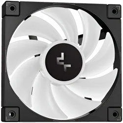 DeepCool LP240, 240mm CPU Liquid Cooler, 2x120mm ARGB PWM Fans, Dot-matrix Screen, Anti-Leak Technology, Black, LGA1851/1700/120