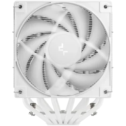 DeepCool AG620 WH ARGB V2, CPU Air Cooler, 2x120mm ARGB PWM Fan, Core Touch Technology 2.0, 6 Heatpipes, White, LGA1851/1700/120