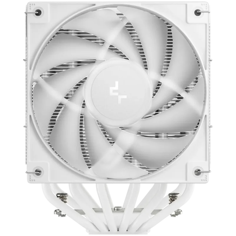 DeepCool AG620 WH ARGB V2, CPU Air Cooler, 2x120mm ARGB PWM Fan, Core Touch Technology 2.0, 6 Heatpipes, White, LGA1851/1700/120