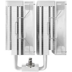 DeepCool AG620 WH ARGB V2, CPU Air Cooler, 2x120mm ARGB PWM Fan, Core Touch Technology 2.0, 6 Heatpipes, White, LGA1851/1700/120