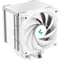 DeepCool AK500 WH, CPU Air Cooler, 1x120mm FK120 PWM Fan, TDP 240W, 5 Heatpipes, White, LGA2066/2011-v3/2011/1700/1200/115x, AMD