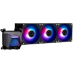 MSI MAG CORELIQUID A15 360, 3x120mm Pre-installed ARGB Daisy Chain Fans, Adjustable Offset Kit, Replacable Top Cover, Copper Bas