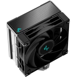 DeepCool AK400, CPU Air Cooler, 1x120mm PWM Fan, TDP 220W, 4 Heatpipes, LGA1700/1200/115x, AMD AM5/AM4, 127x97x155 mm(LxWxH), 3Y