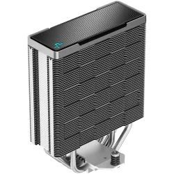 DeepCool AK400, CPU Air Cooler, 1x120mm PWM Fan, TDP 220W, 4 Heatpipes, LGA1700/1200/115x, AMD AM5/AM4, 127x97x155 mm(LxWxH), 3Y