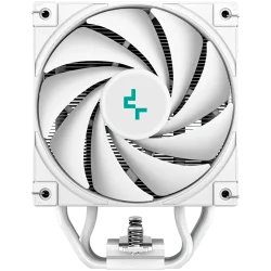 DeepCool AK500S Digital WH, CPU Air Cooler, 1x120mm FK120 PWM FDB Fan, ARGB, Digital Display, White, TDP 240W, 5 Heatpipes, Flui