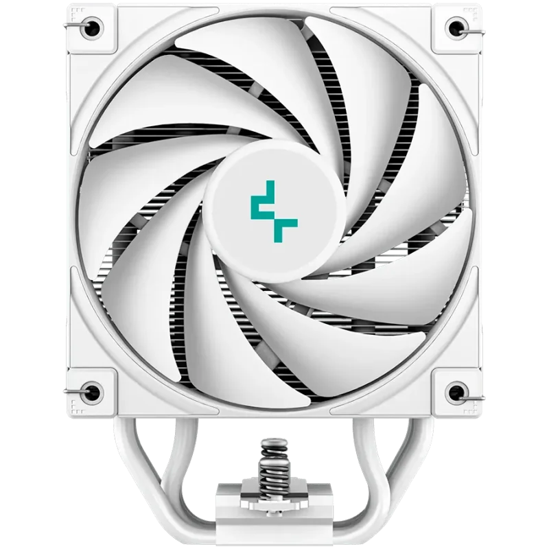 DeepCool AK500S Digital WH, CPU Air Cooler, 1x120mm FK120 PWM FDB Fan, ARGB, Digital Display, White, TDP 240W, 5 Heatpipes, Flui