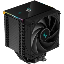DeepCool AK500 Digital, CPU Air Cooler, 1x120mm FK120 PWM FDB Fan, Digital Display, ARGB, TDP 240W, 5 Heatpipes, Black, LGA2066/