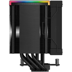 DeepCool AK500 Digital, CPU Air Cooler, 1x120mm FK120 PWM FDB Fan, Digital Display, ARGB, TDP 240W, 5 Heatpipes, Black, LGA2066/
