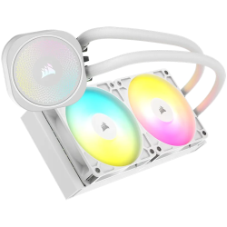 CORSAIR NAUTILUS 240 ARGB White, 240mm Radiator, Liquid CPU Cooler - 1
