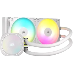 CORSAIR NAUTILUS 240 ARGB White, 240mm Radiator, Liquid CPU Cooler - 2