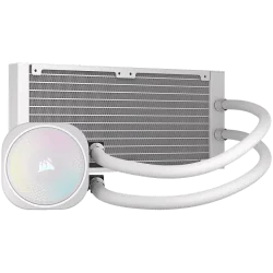 CORSAIR NAUTILUS 240 ARGB White, 240mm Radiator, Liquid CPU Cooler - 3