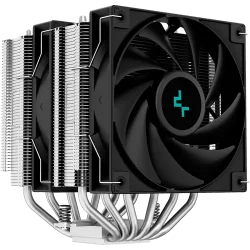 DeepCool AG620, CPU Air Cooler, 2x120mm PWM Fan, TDP 260W, 6 Heatpipes, LGA2066/2011-v3/2011/1700/1200/115x, AMD AM5/AM4, 129x13