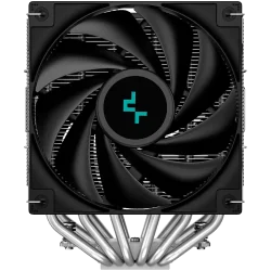 DeepCool AG620, CPU Air Cooler, 2x120mm PWM Fan, TDP 260W, 6 Heatpipes, LGA2066/2011-v3/2011/1700/1200/115x, AMD AM5/AM4, 129x13