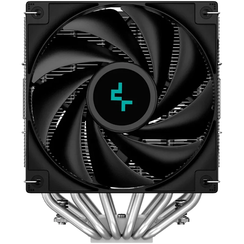 DeepCool AG620, CPU Air Cooler, 2x120mm PWM Fan, TDP 260W, 6 Heatpipes, LGA2066/2011-v3/2011/1700/1200/115x, AMD AM5/AM4, 129x13