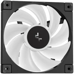 DeepCool MYSTIQUE 240 ARGB, 240mm CPU Liquid Cooler, 2.8" LCD screen, 2x120mm PWM ARGB Fans, Fluid Dynamic Bearing, Black, Intel