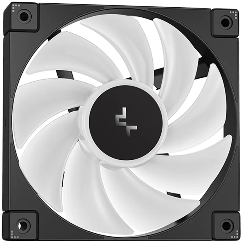 DeepCool MYSTIQUE 240 ARGB, 240mm CPU Liquid Cooler, 2.8" LCD screen, 2x120mm PWM ARGB Fans, Fluid Dynamic Bearing, Black, Intel