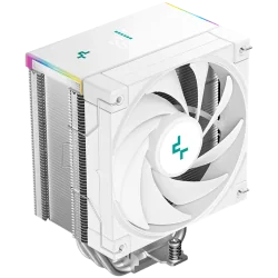 DeepCool AK500S DIGITAL SE WH, CPU Air Cooler, 1x120mm FK120 PWM FDB Fan, ARGB, Digital Display, 5 Heatpipes, Fluid Dynamic Bear