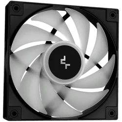 DeepCool LE240 V2, 240mm CPU Liquid Cooler, 2x120mm PWM ARGB Fans, ARGB block, Black, LGA1851/1700/1200/1151/1150/1155, AMD AM5/