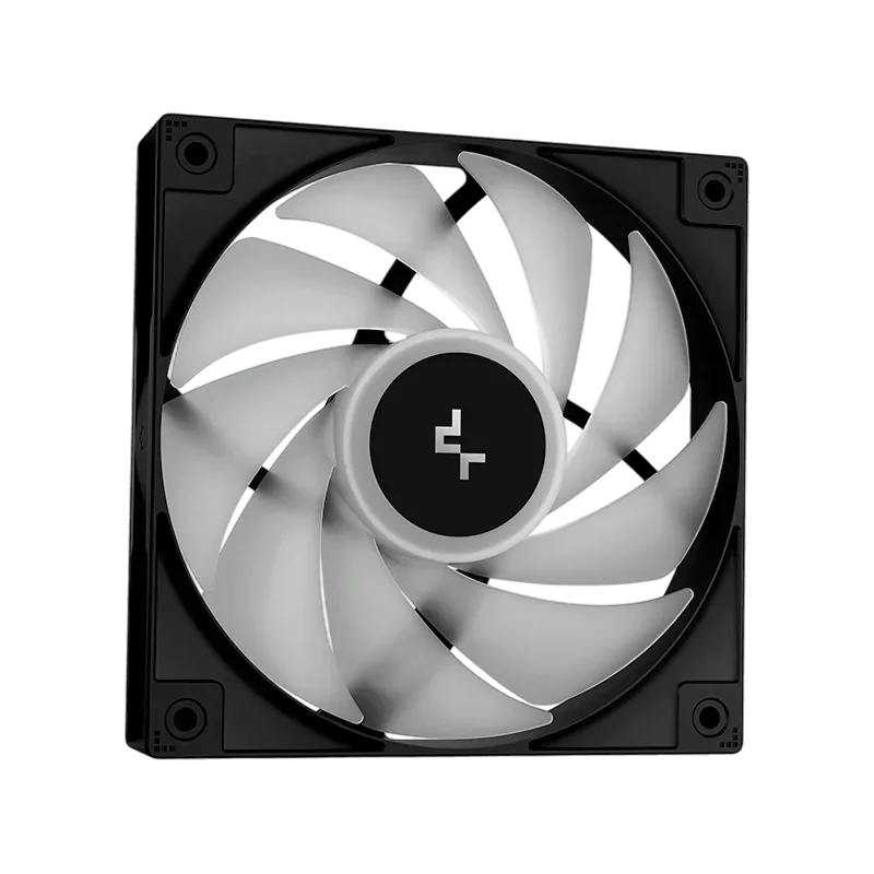DeepCool LE240 V2, 240mm CPU Liquid Cooler, 2x120mm PWM ARGB Fans, ARGB block, Black, LGA1851/1700/1200/1151/1150/1155, AMD AM5/
