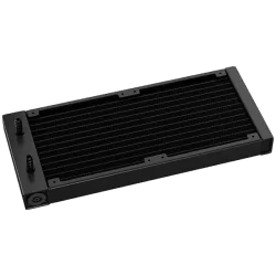 DeepCool LE240 V2, 240mm CPU Liquid Cooler, 2x120mm PWM ARGB Fans, ARGB block, Black, LGA1851/1700/1200/1151/1150/1155, AMD AM5/