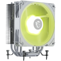MSI MAG COREFROZR AA13 WHITE, 1x120mm ARGB Fan, TDP 240W, Direct Touch Heat-pipes, Intel LGA 1700/1851, AMD AM5/AM4, White, 3Y W