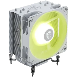 MSI MAG COREFROZR AA13 WHITE, 1x120mm ARGB Fan, TDP 240W, Direct Touch Heat-pipes, Intel LGA 1700/1851, AMD AM5/AM4, White, 3Y W