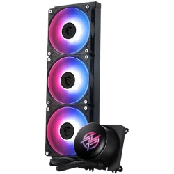 MSI MPG CORELIQUID P13 360, 3x120mm Pre-installed CycloBlade 9 ARGB Daisy Chain Fans, 2.1-inch LCD screen, Copper Base, UNI BRAC