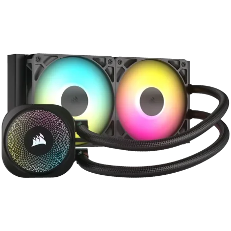 CORSAIR NAUTILUS 240 ARGB, 240mm Radiator, Liquid CPU Cooler - 1
