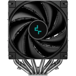 DeepCool AK620, CPU Air Cooler, 2x120mm PWM Fan, TDP 260W, 6 Heatpipes, LGA2066/2011-v3/2011/1700/1200/115x, AMD AM5/AM4, 129x13