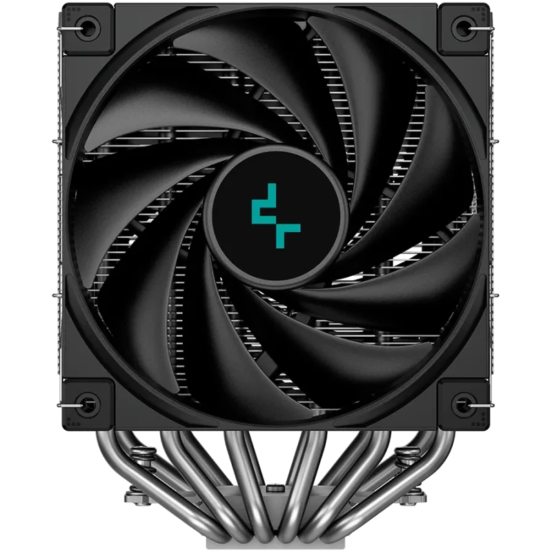 DeepCool AK620, CPU Air Cooler, 2x120mm PWM Fan, TDP 260W, 6 Heatpipes, LGA2066/2011-v3/2011/1700/1200/115x, AMD AM5/AM4, 129x13