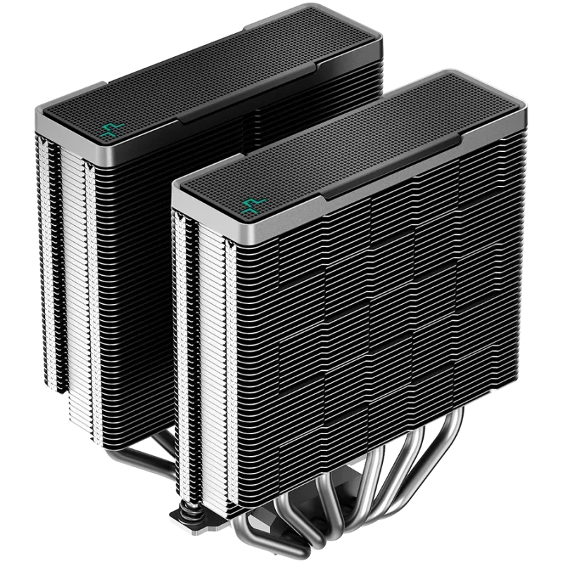 DeepCool AK620, CPU Air Cooler, 2x120mm PWM Fan, TDP 260W, 6 Heatpipes, LGA2066/2011-v3/2011/1700/1200/115x, AMD AM5/AM4, 129x13
