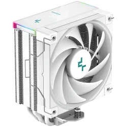 DeepCool AK400 DIGITAL SE WH, CPU Air Cooler, 1x120mm FK120 PWM Fan, Digital Display, ARGB, 4 Heatpipes, White, LGA1851/1700/120