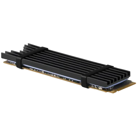 AXAGON CLR-M2L3 passive - M.2 SSD, 80mm SSD, ALU body, silicone thermal pads, height 3mm - 1